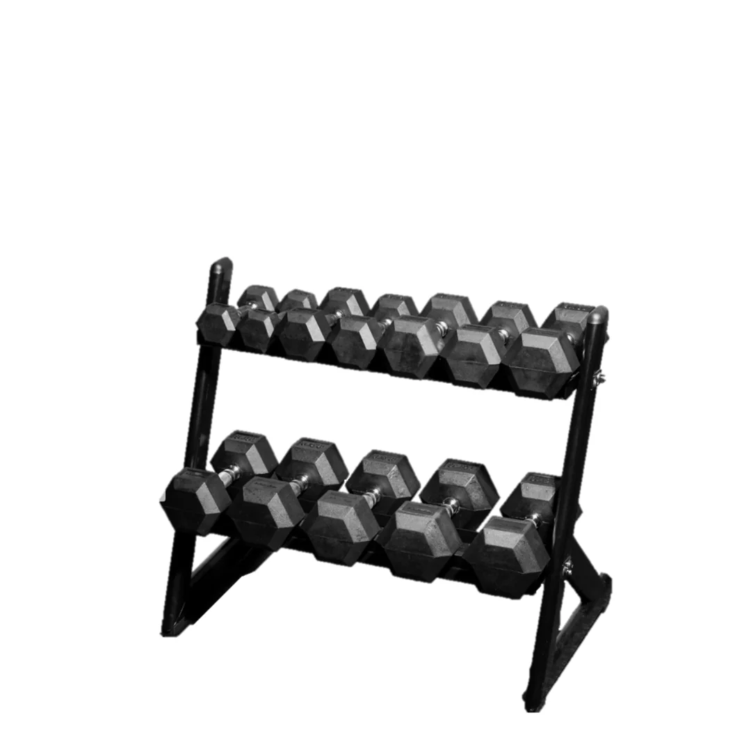Ensemble : 5-30lb Haltères avec Rack - Image 8